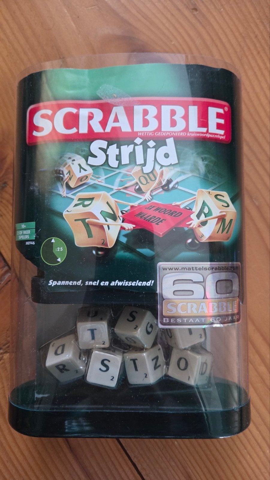 Scrabble Strijd Reis Editie - Nieuw, Hobby en Vrije tijd, Gezelschapsspellen | Bordspellen, Ophalen of Verzenden, Nieuw, Reisspel