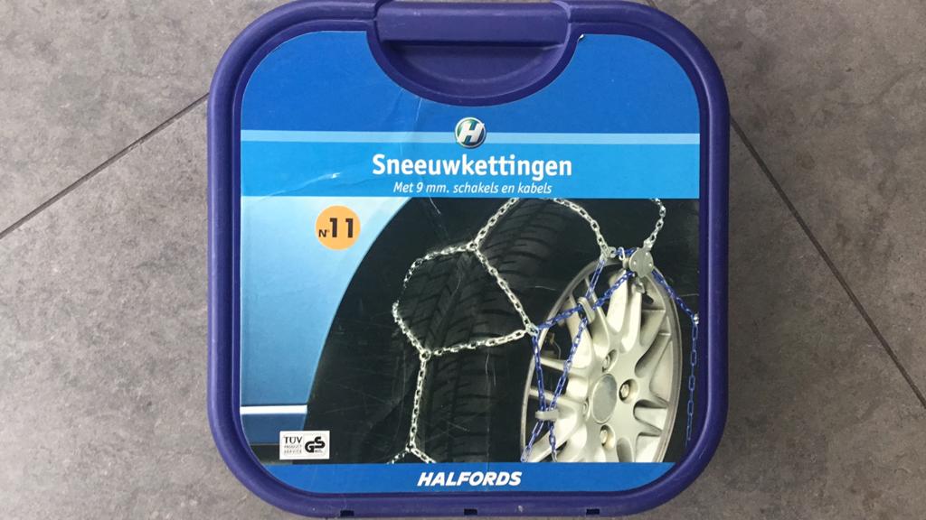 Halfords Sneeuwkettingen - Maat 11, Auto diversen, Sneeuwkettingen, Ophalen of Verzenden, Nieuw