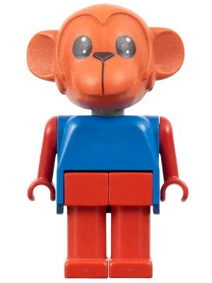 LEGO Fabuland fab8c Fabuland Monkey - Mark Monkey, Red, Gebruikt, Overige thema's, Lego, Ophalen of Verzenden
