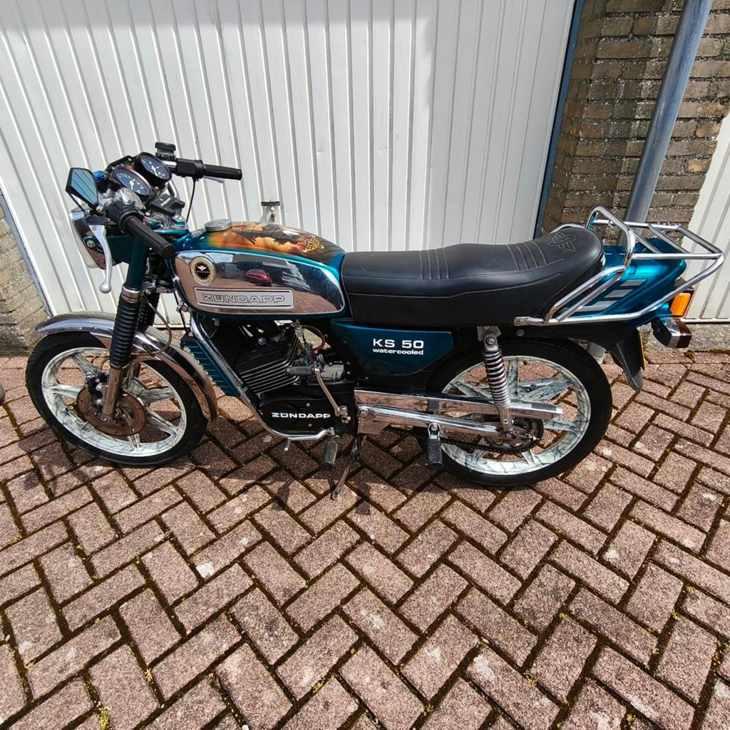 Zundapp KS50/ 80 cc Watercooled - speciale paint, Ophalen, Gebruikt, Overige modellen, 80 cc