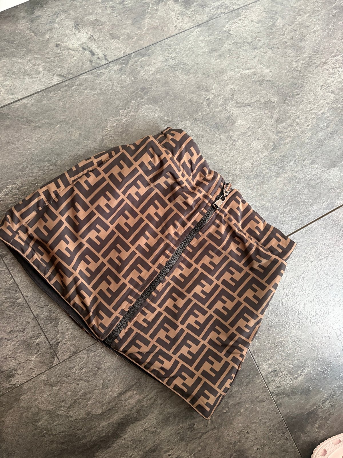 Fendi Rok met Sokken - Maat 116 - Omkeerbaar, Ophalen of Verzenden, Gebruikt, Meisje