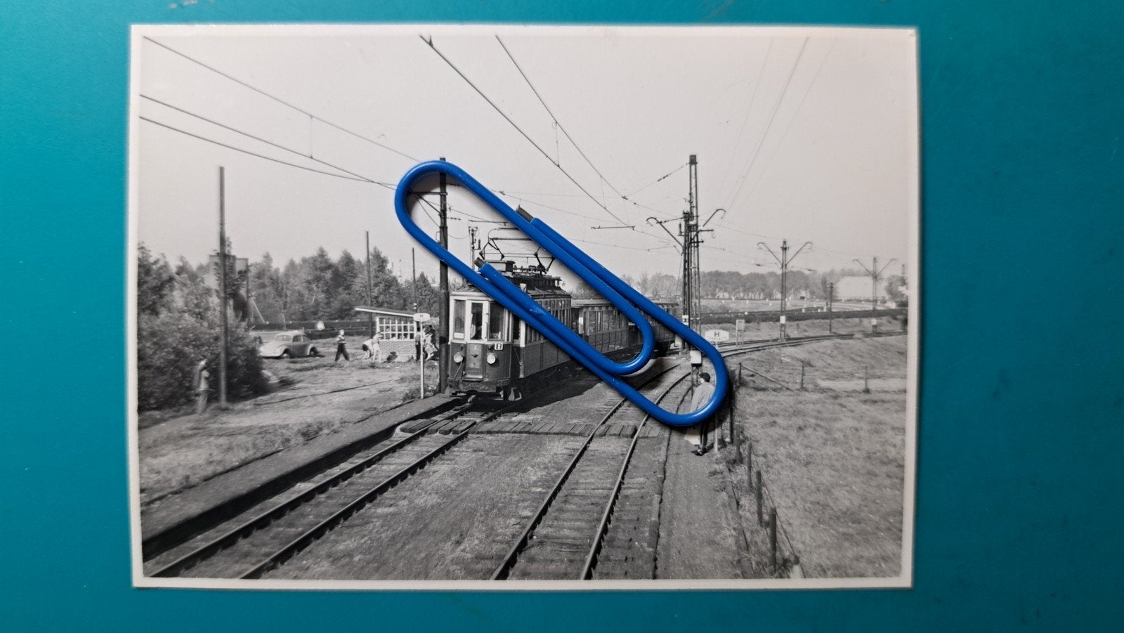 Tram, NZH Waterland, A22 ,2BY, Schouw (v.m. splitsing) 1956, Verzamelen, Ophalen of Verzenden, Zo goed als nieuw, Tram, Kaart of Prent