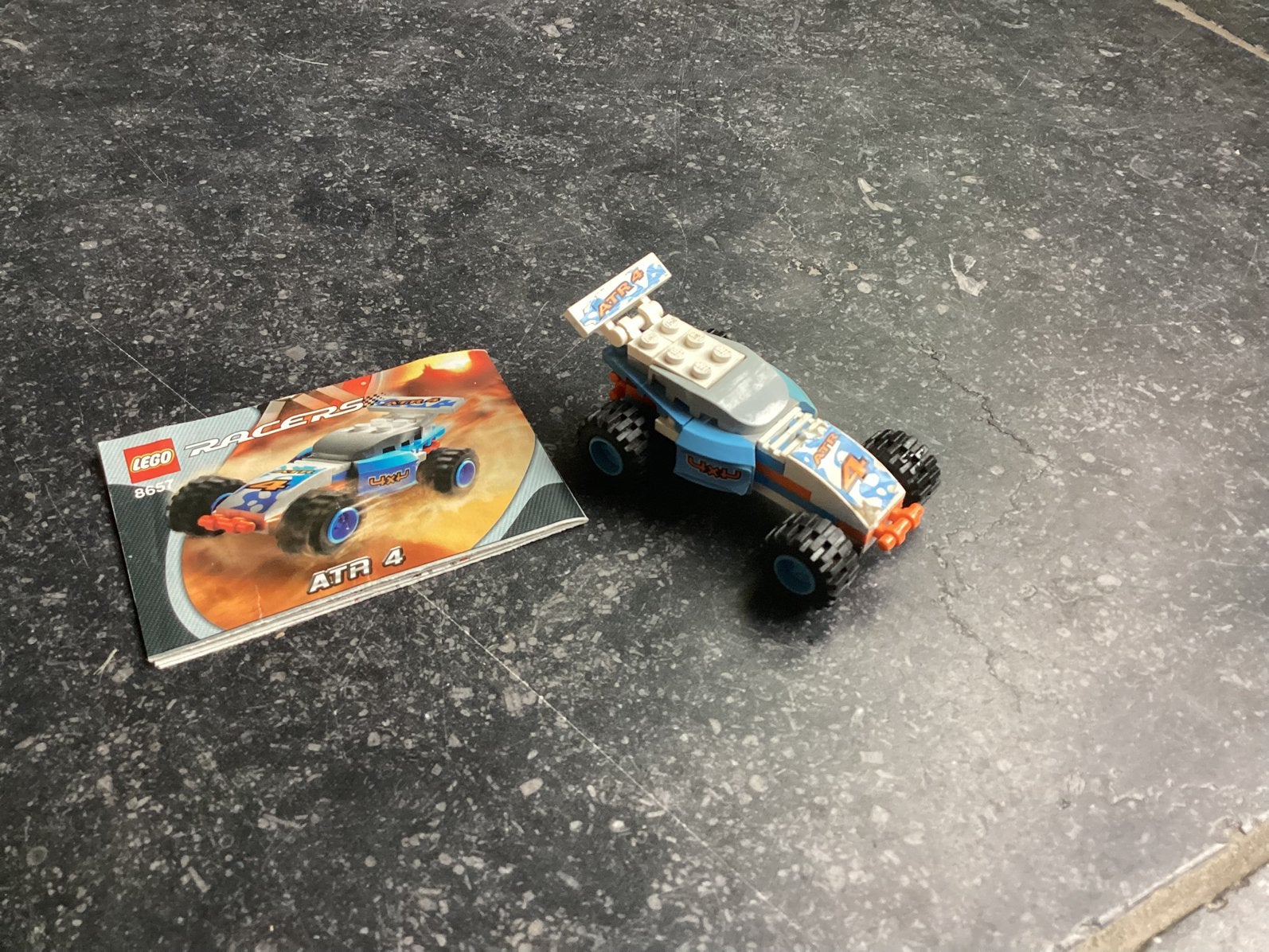 Lego racers 8658, Lego, Inclusief instructies, Ophalen of Verzenden, Zo goed als nieuw