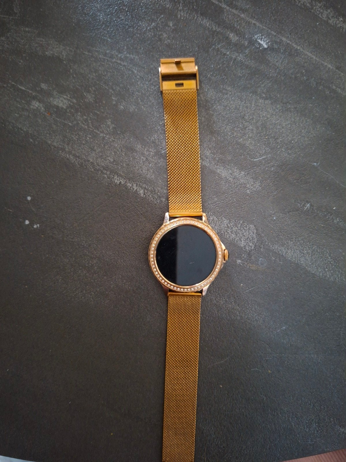 dames horloge, Sieraden, Tassen en Uiterlijk, Ophalen, Zwart, Android