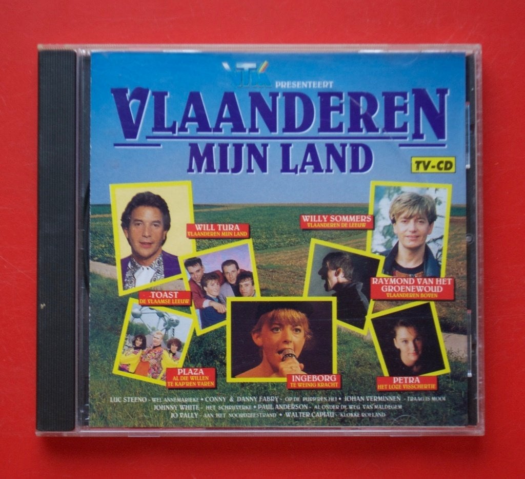 cd Vlaanderen mijn land met Johan Verminnen Will Tura Plaza, Ophalen of Verzenden, Gebruikt, Nederlandstalig, Verzamelalbum