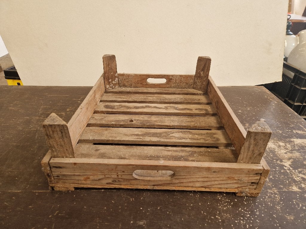Leuk oud fruitkistje met opdruk C.van Steenoven 1965, Ophalen of Verzenden