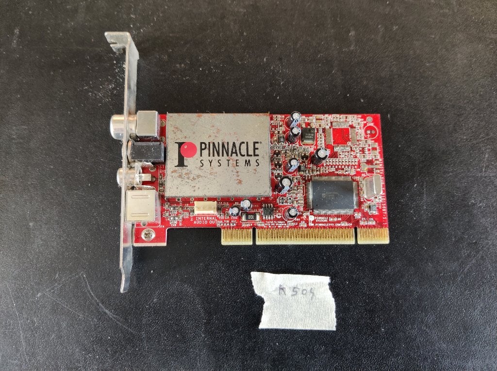 Pinnacle Systems PCTV 300I TV-Tunerkaart - PCI [k504] 12-6, Ophalen of Verzenden, Gebruikt