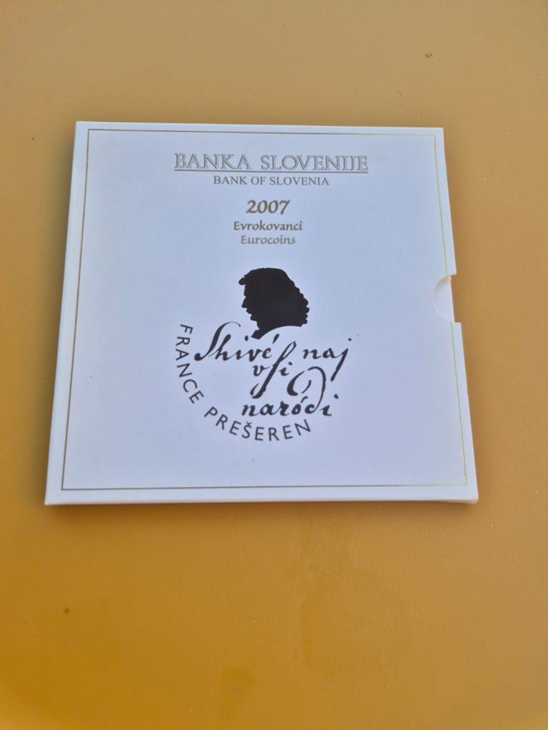 Sloveense Euro muntset 2007 - Banka Slovenije, Ophalen of Verzenden, Slovenië, Overige waardes, Setje
