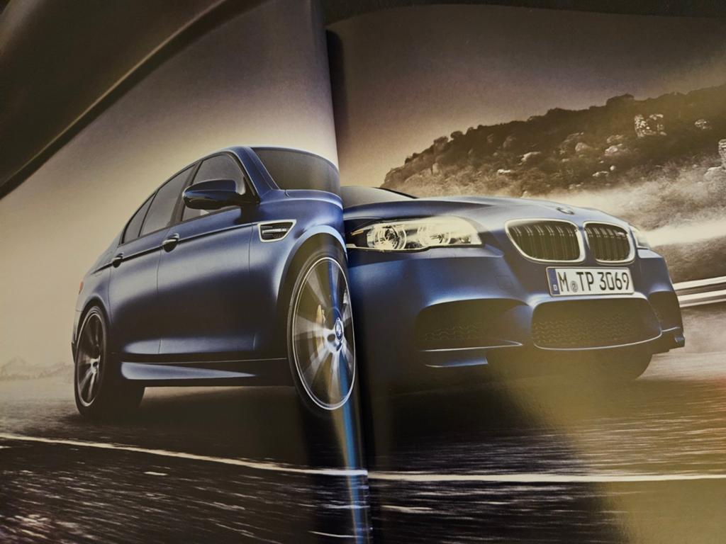 Brochure BMW M5 2013, Ophalen of Verzenden, Zo goed als nieuw, BMW