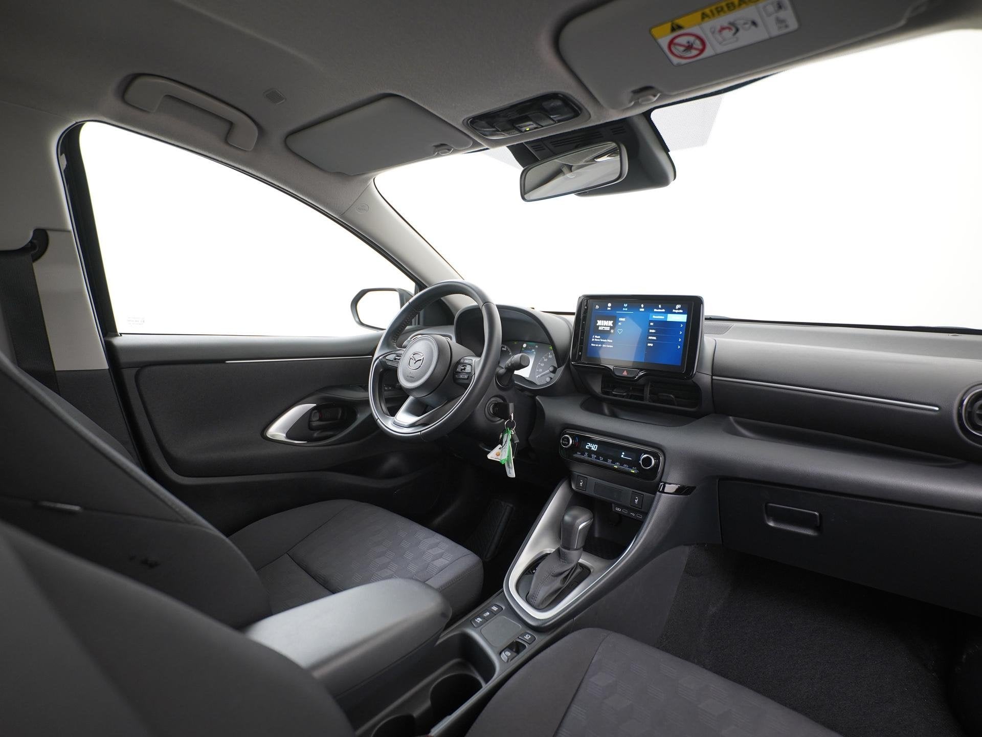 Mazda 2 Hybrid 1.5 Centre-line | Camera | Stoelverwarming |, Auto's, Mazda, Euro 6, 4 kWh, Zwart, 1490 cc