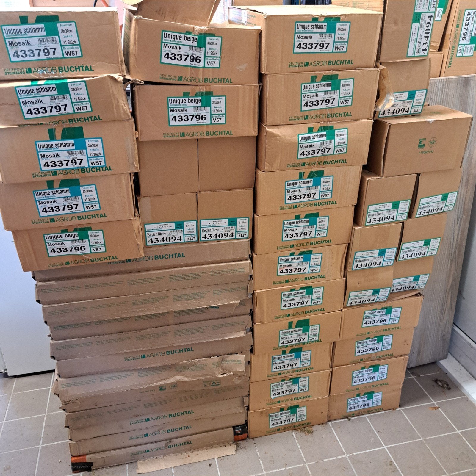 tegels - Diverse kleuren en maten, Doe-het-zelf en Verbouw, Ophalen, Keramiek, Nieuw, 20 tot 40 cm