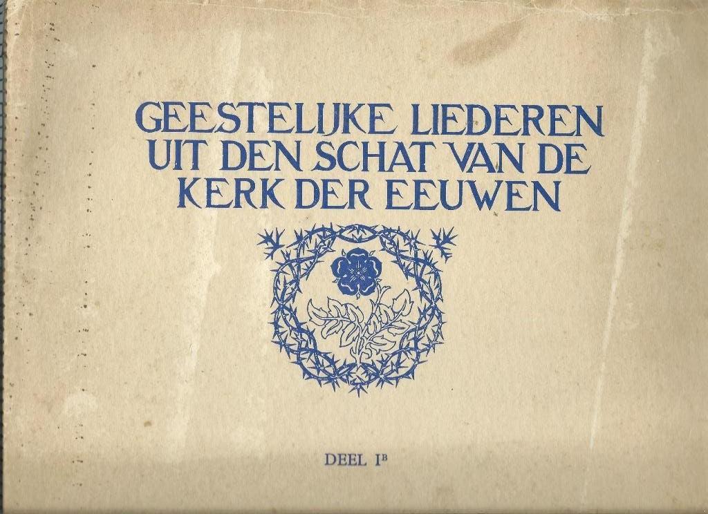 Geestelijke liederen uit den schat van de kerk der eeuwen, Muziek en Instrumenten, Bladmuziek, Orgel, Gebruikt, Ophalen of Verzenden