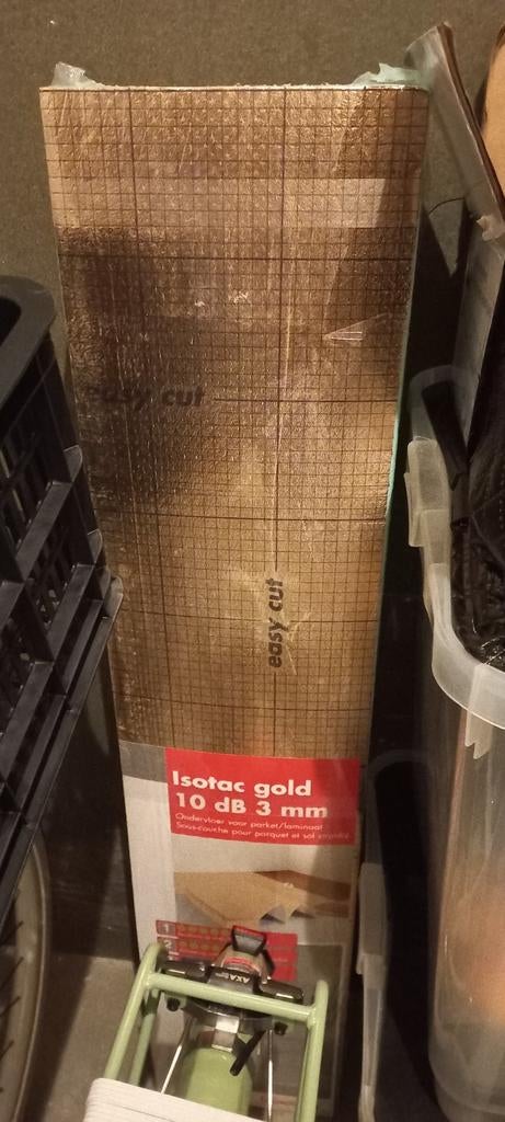 Nieuw pak ondervloer, Ophalen, Overige materialen, 30 cm of meer, 50 tot 150 cm