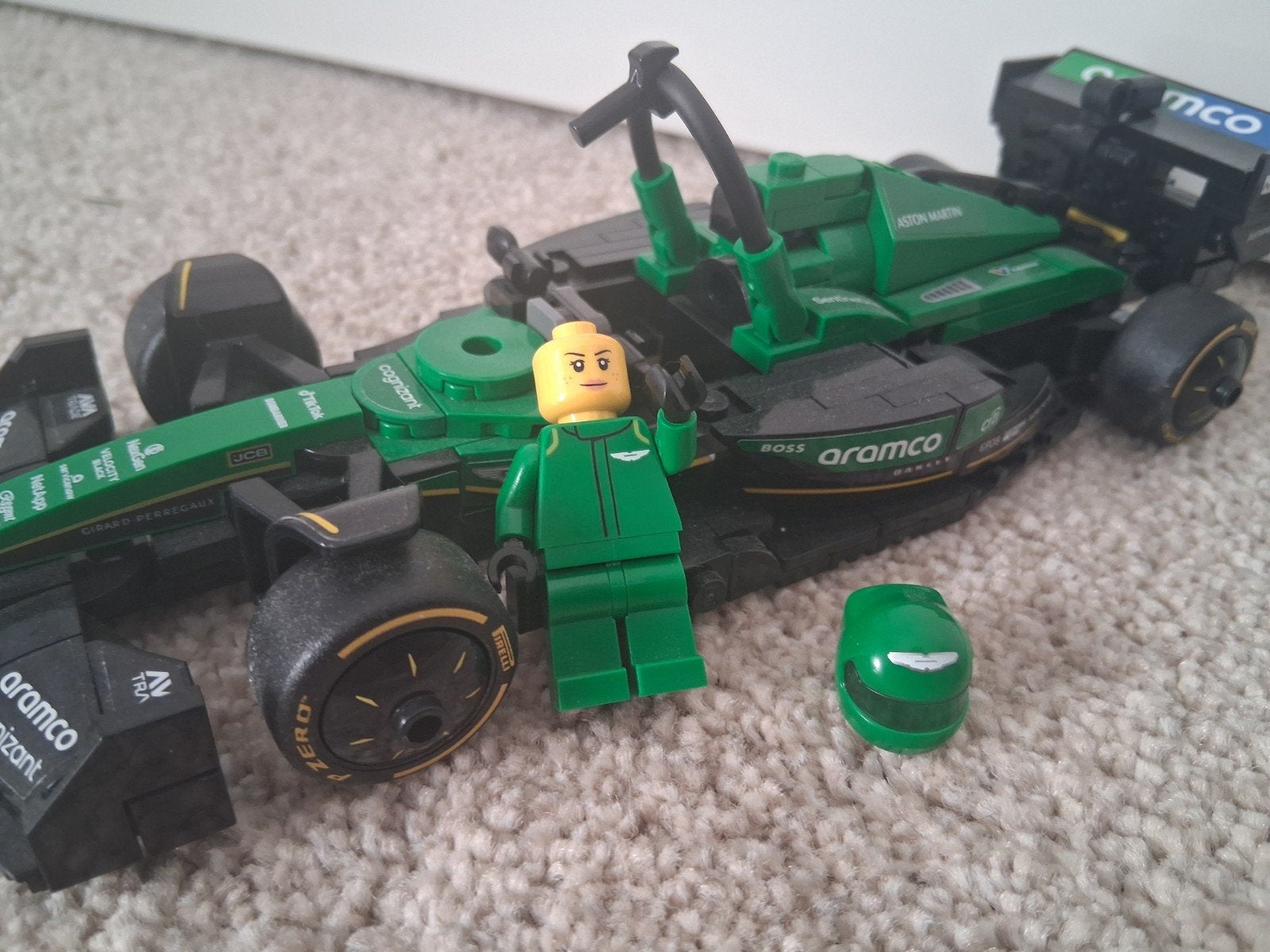LEGO Speed Champions Aston Martin F1 (77245), Ophalen of Verzenden, Zo goed als nieuw, Overige merken
