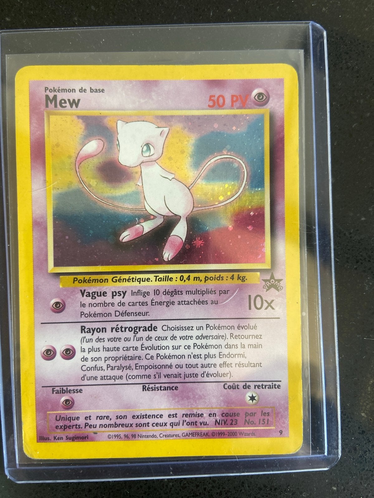 Mew Promo Kaart - Pokémon TCG, Ophalen, Zo goed als nieuw, Losse kaart