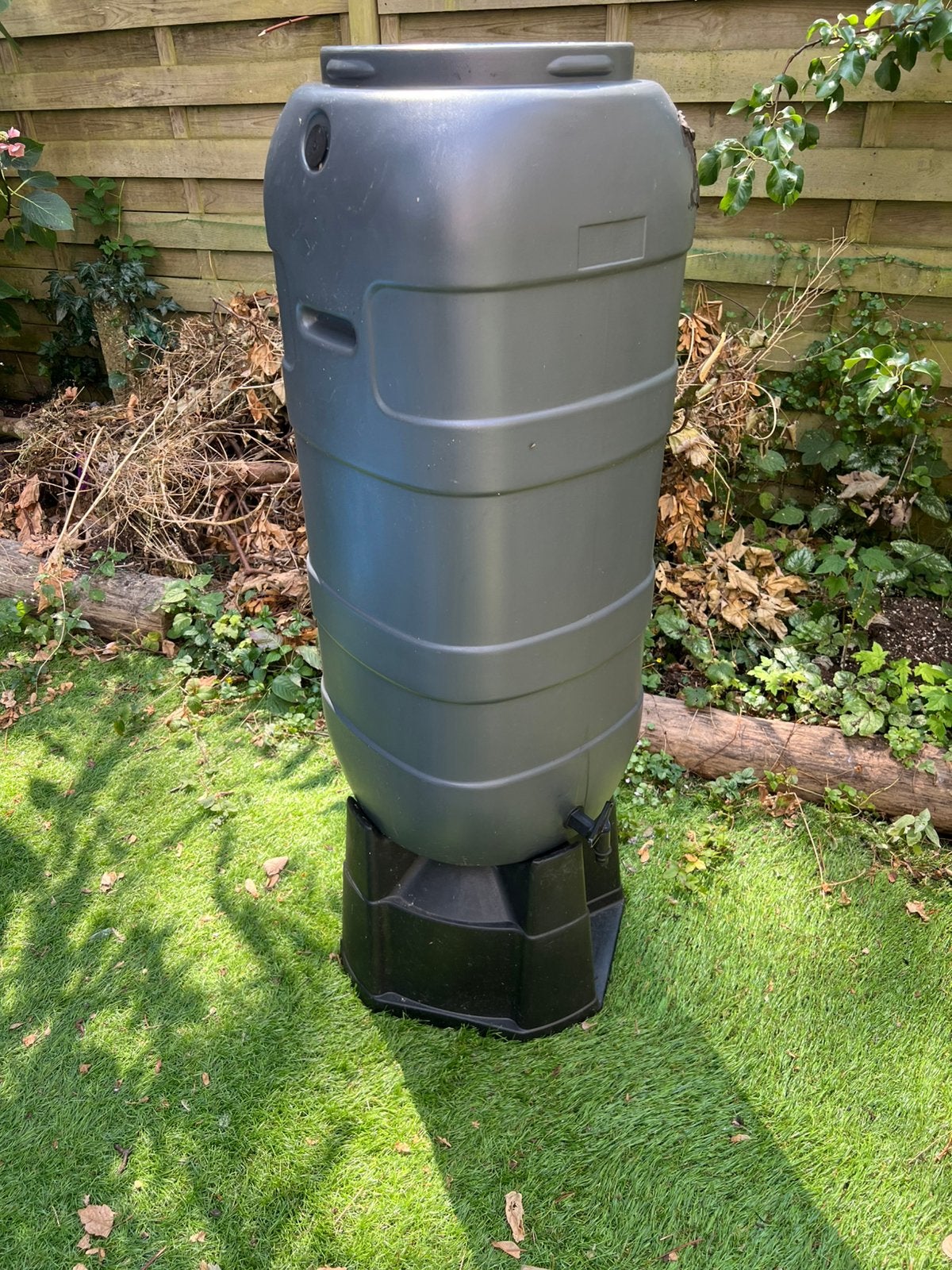 Regenwaterton met voet, Tuin en Terras, Regentonnen, 75 tot 150 liter, Ophalen, Gebruikt
