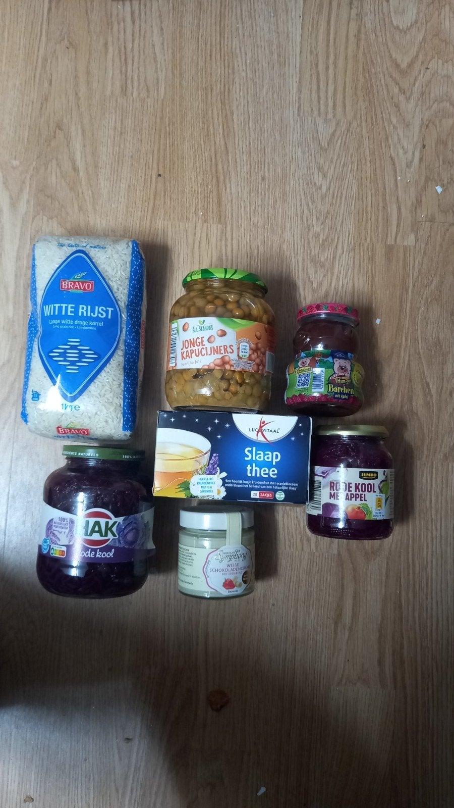 levensmiddelen pakketje, Ophalen of Verzenden