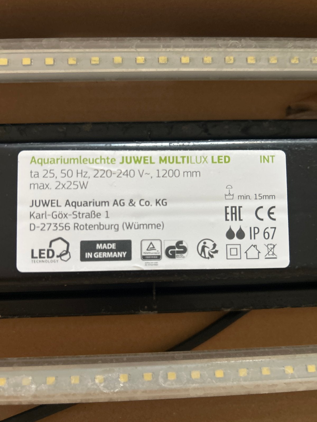 Juwel multilux Led 1200 mm juwel rio 450, Ophalen of Verzenden