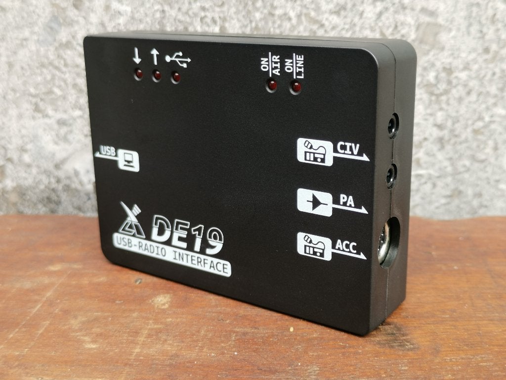 XIEGU DE-19 AUDO INTERFACE G90 - G106 - X5105, Telecommunicatie, Zenders en Ontvangers, Verzenden, Nieuw, Zender en Ontvanger