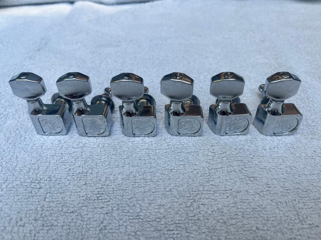 Fender Schaller Deluxe tuners, Muziek en Instrumenten, Instrumenten | Onderdelen, Verzenden, Zo goed als nieuw, Elektrische gitaar
