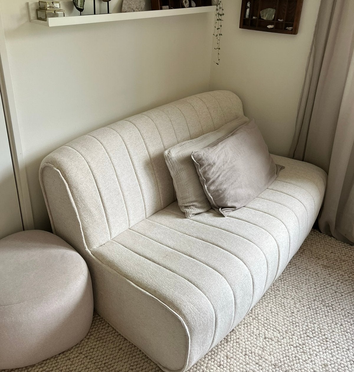 Kwantum loveseat, Ophalen, Zo goed als nieuw, Tweepersoons, Minder dan 150 cm