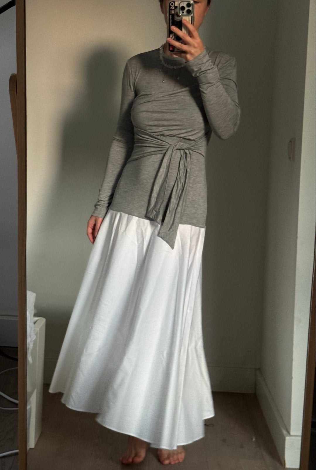 Nieuwe Zara lange jurk - Wit, Wit, Nieuw, Ophalen of Verzenden, Maat 34 (XS) of kleiner