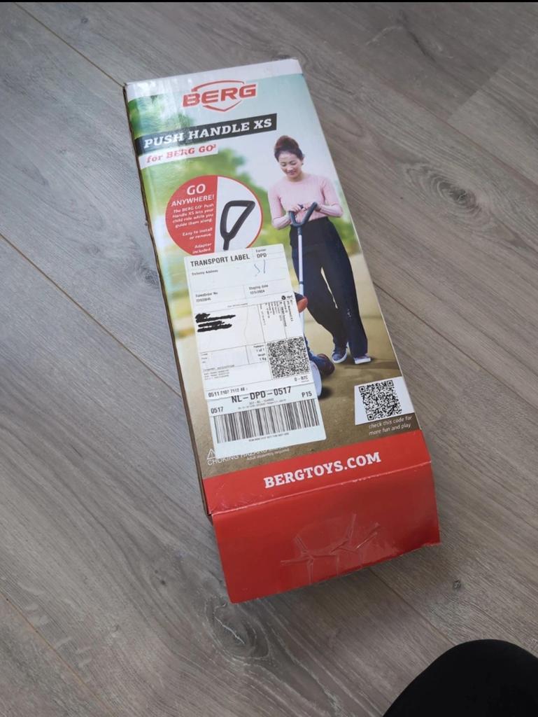 Push handle XS for Berg Go2, Ophalen of Verzenden, Nieuw, Loopfiets
