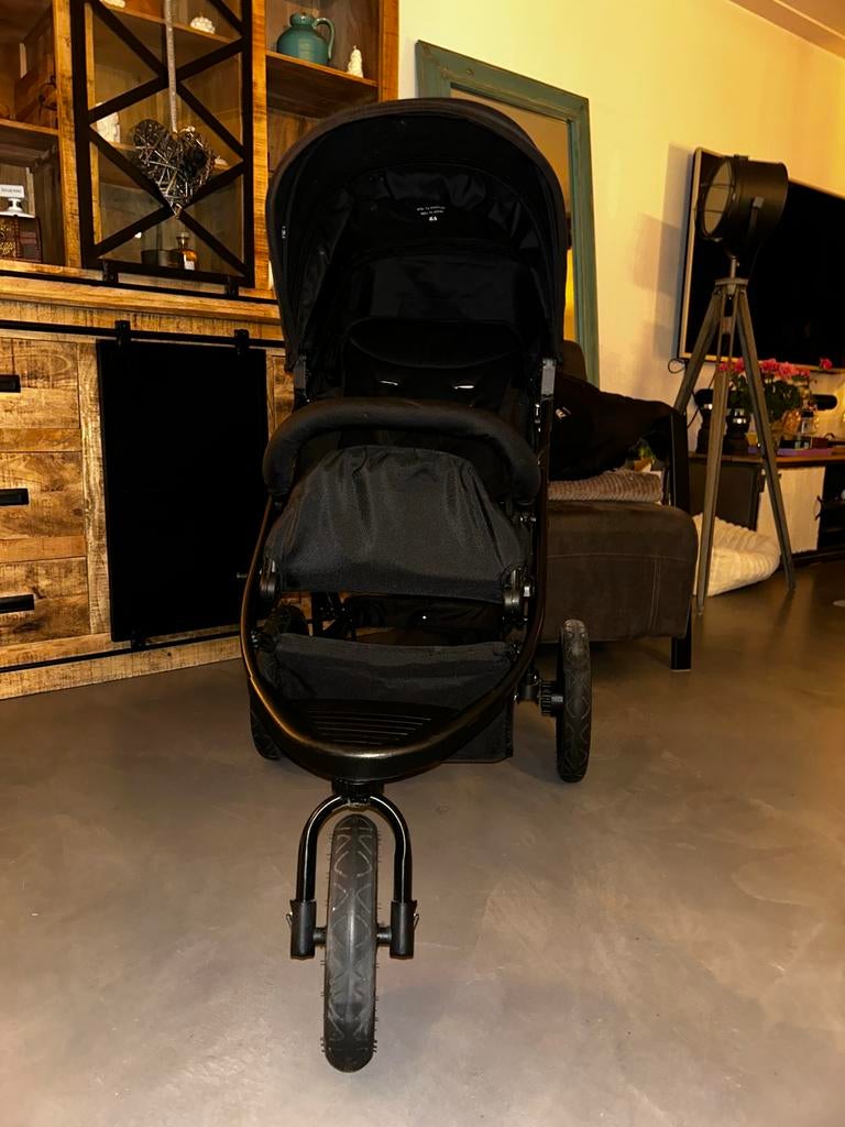 Hauck Rapid 3 Air Kinderwagen - Zwart, Gebruikt, Verzenden, Luchtbanden, Kinderwagen