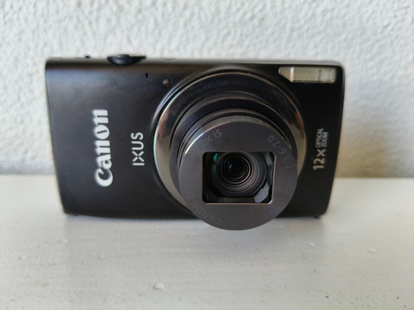 Canon IXUS 265 HS Compactcamera - Zwartrt, Ingebouwde flitser, Accu, Canon, 16 megapixels