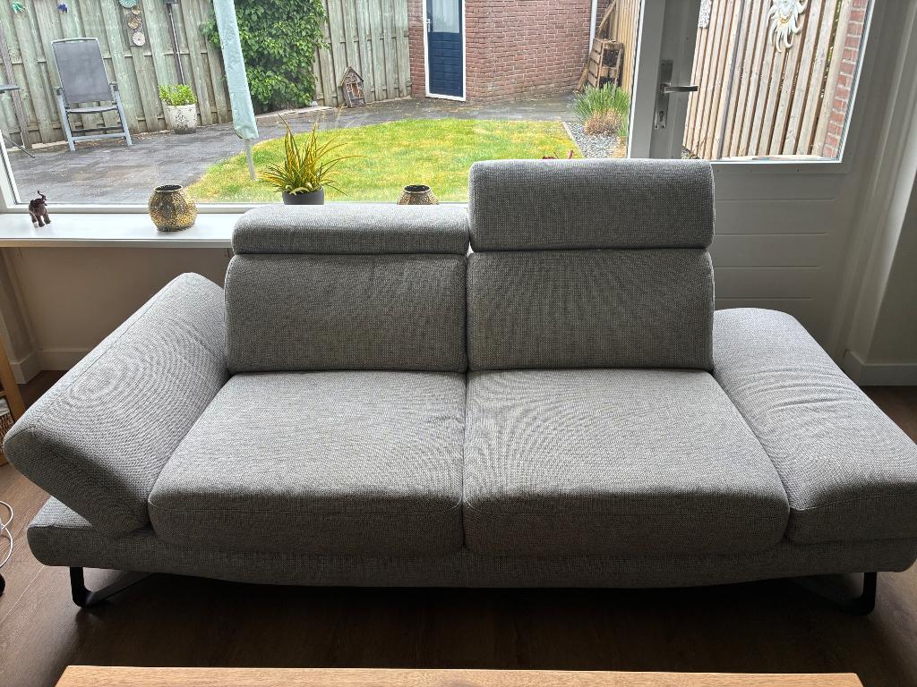 Banken, Huis en Inrichting, Banken | Bankstellen, Ophalen, Gebruikt, 100 tot 125 cm, Driepersoons