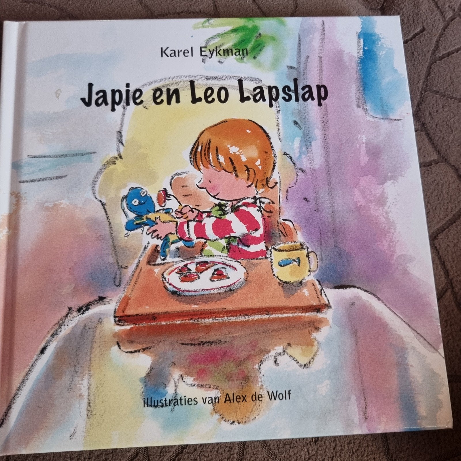 Japie en Leo Lapslap - Karel Eykman (Kinderboek), Fictie algemeen, Jongen of Meisje, Ophalen of Verzenden, Zo goed als nieuw