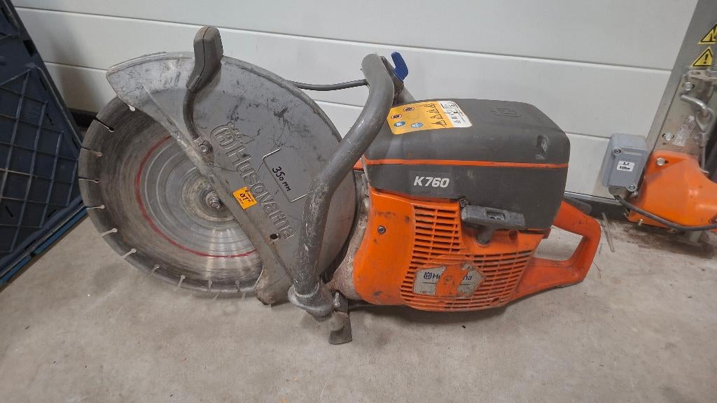 Husqvarna K760 Bandenzaag motorzaag 350mm, Tuin en Terras, Hand-tuingereedschap, Ophalen, Gebruikt, ., .