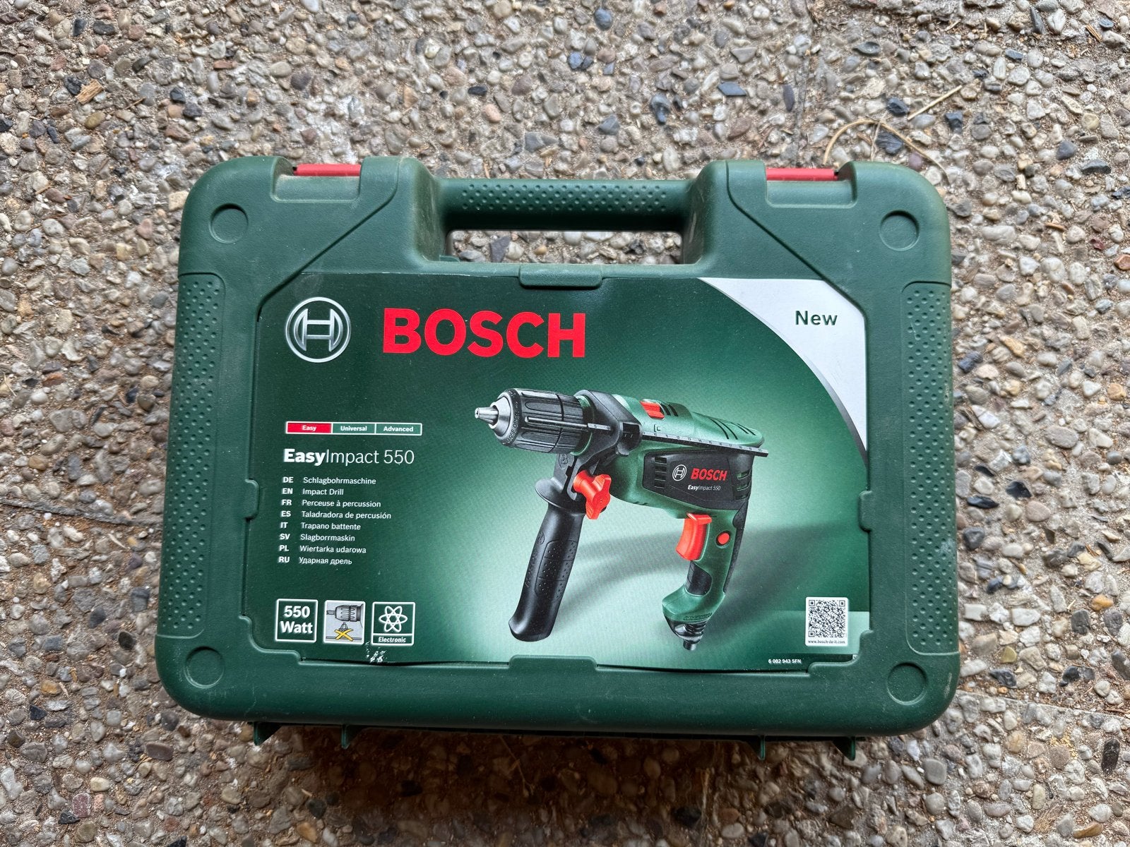 Bosch EasyImpact 550 Klopboormachine - Zo goed als nieuw, Zo goed als nieuw, Klopboormechanisme, 400 tot 600 watt, Ophalen