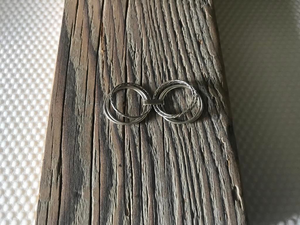 Moost wanted zilveren ring 7 in 1, Verzenden, 19 tot 20, Zo goed als nieuw, Dame