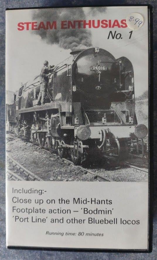 VHS: Steam enthusiast 1989 [6035]  [VeVeSp], Ophalen of Verzenden, Zo goed als nieuw, Trein, Overige typen