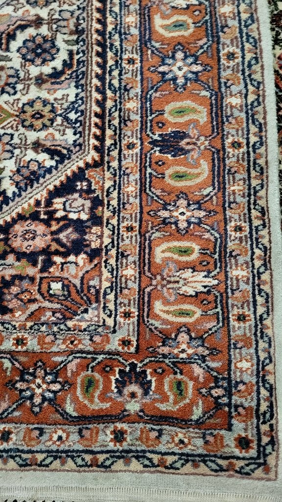 Originele Perzische kleed type BIDJAR, Ophalen, 100 tot 150 cm, Natuurlijk vintage klassiek, Zo goed als nieuw