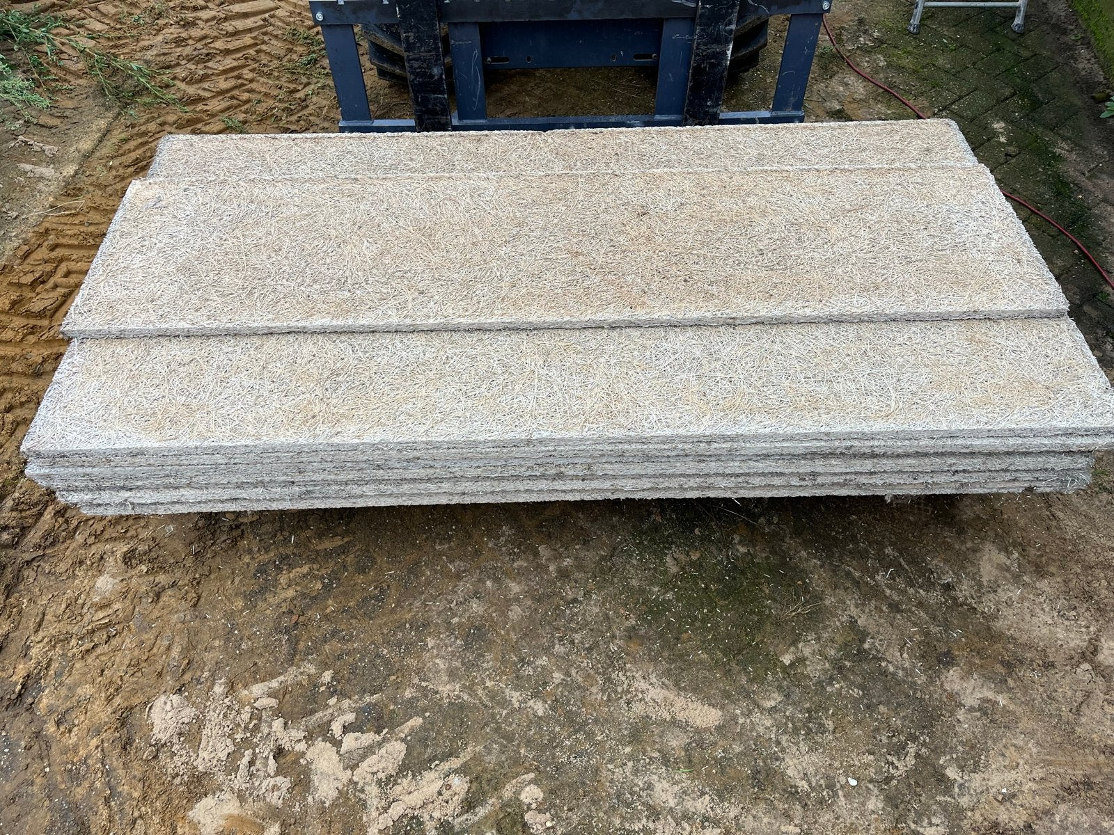 Stroplaten/houtwolcement platen - 200x50 cm, Doe-het-zelf en Verbouw, Minder dan 4 cm, Overige materialen, Gebruikt, Ophalen of Verzenden