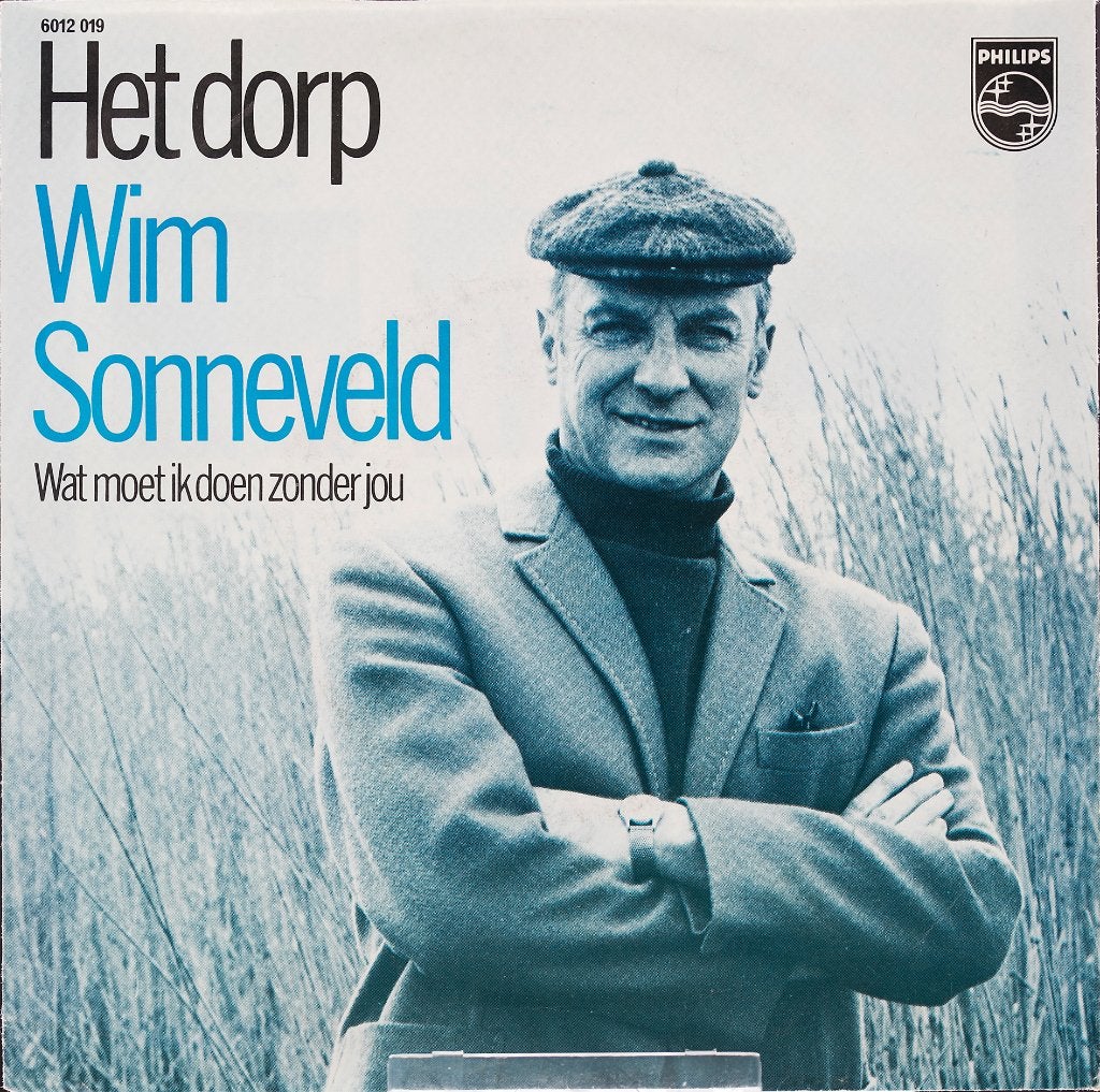 Wim Sonneveld Single Het Dorp eerste persing! MOOI!, 7 inch, Ophalen of Verzenden, Overige typen, Nederlandstalig