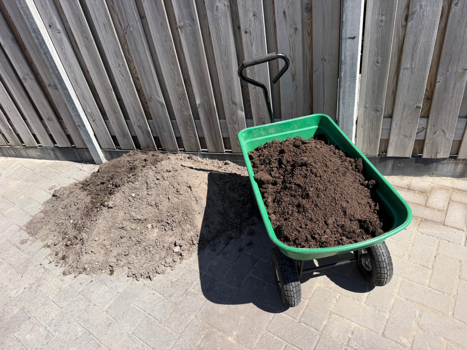 80 liter potgrond + 200 liter aarde, Tuin en Terras, Zand, Ophalen, Zo goed als nieuw, Overige typen