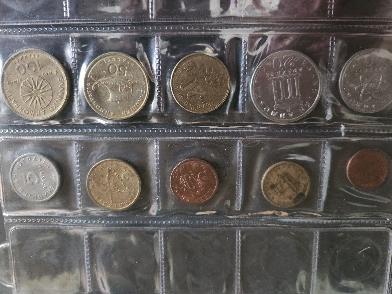 Diverse collectie buitenlandse munten, Ophalen of Verzenden, Overige landen, Setje