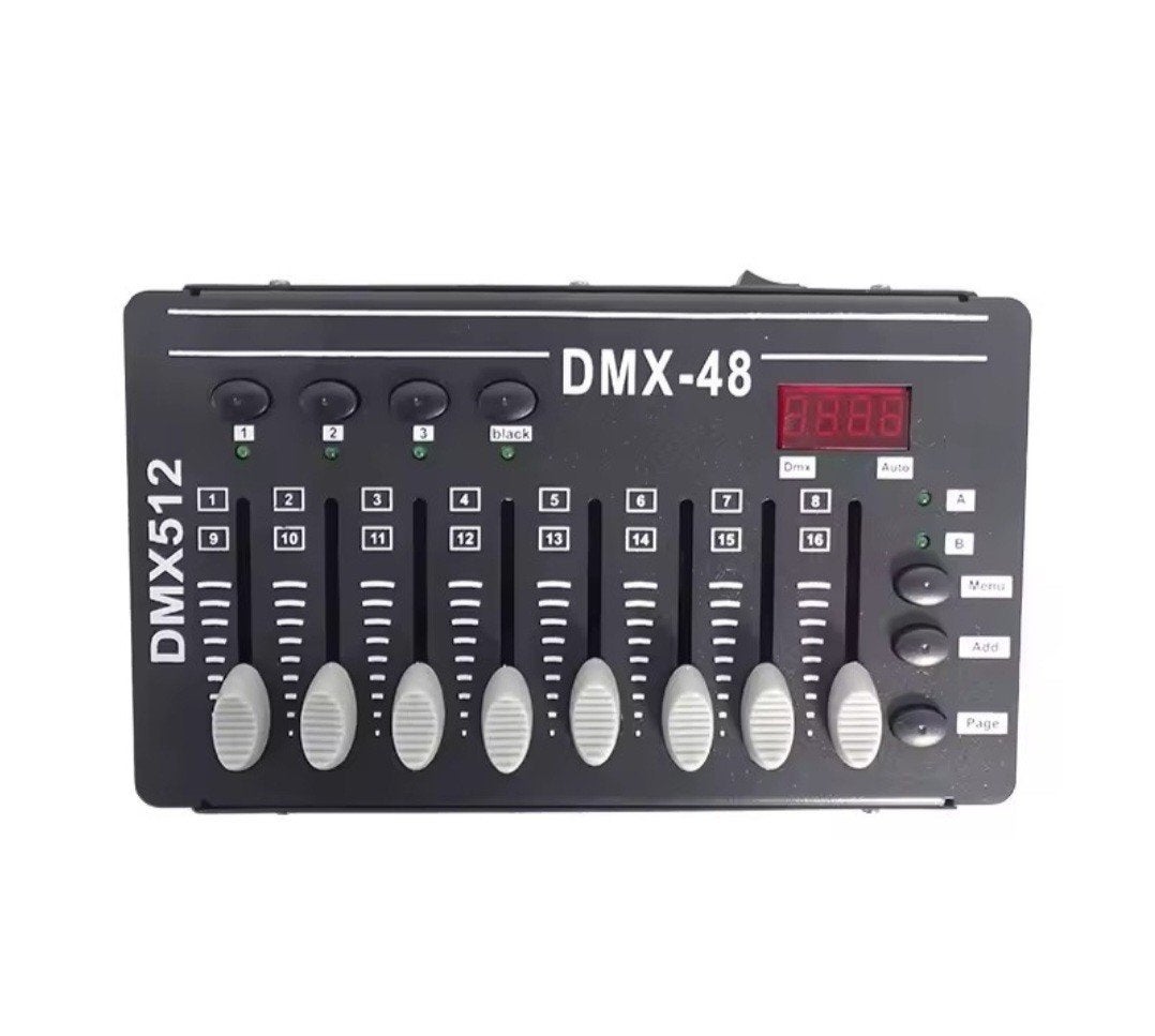 DMX-48 Controller – Compacte Lichtsturing (USB / Powerbank), Ophalen of Verzenden