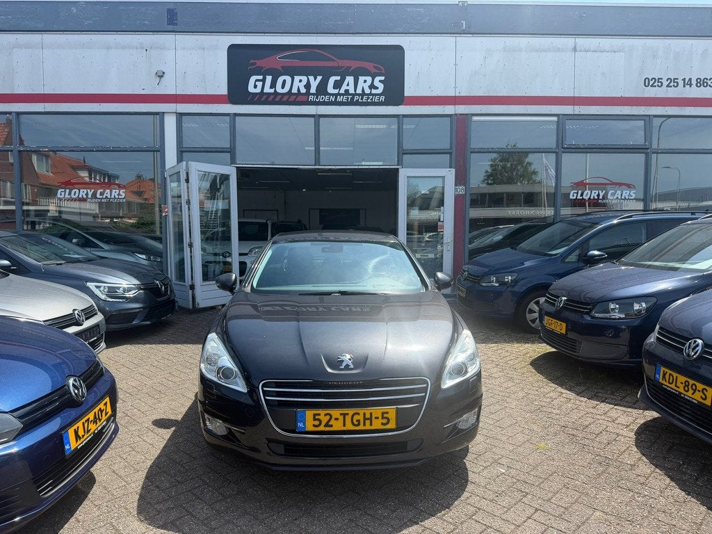 Peugeot 508 1.6 THP Blue Lease Premium, Auto's, Peugeot, Voorwielaandrijving, Euro 5, Gebruikt, Zwart