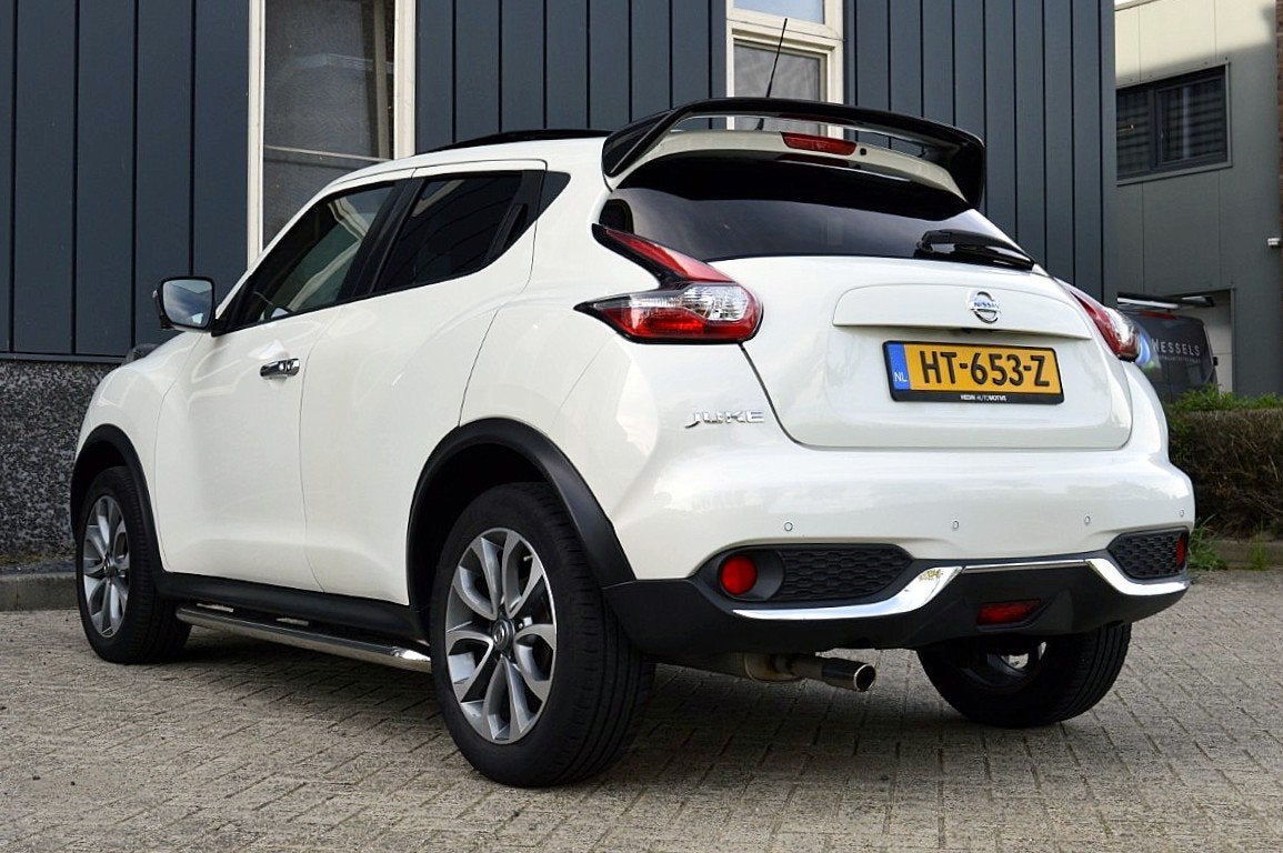 Nissan Juke 1.6 Tekna Rijklaarprijs-Garantie Panorama dak Le, 12 maanden, 4 cilinders, Bedrijf, Stoelverwarming