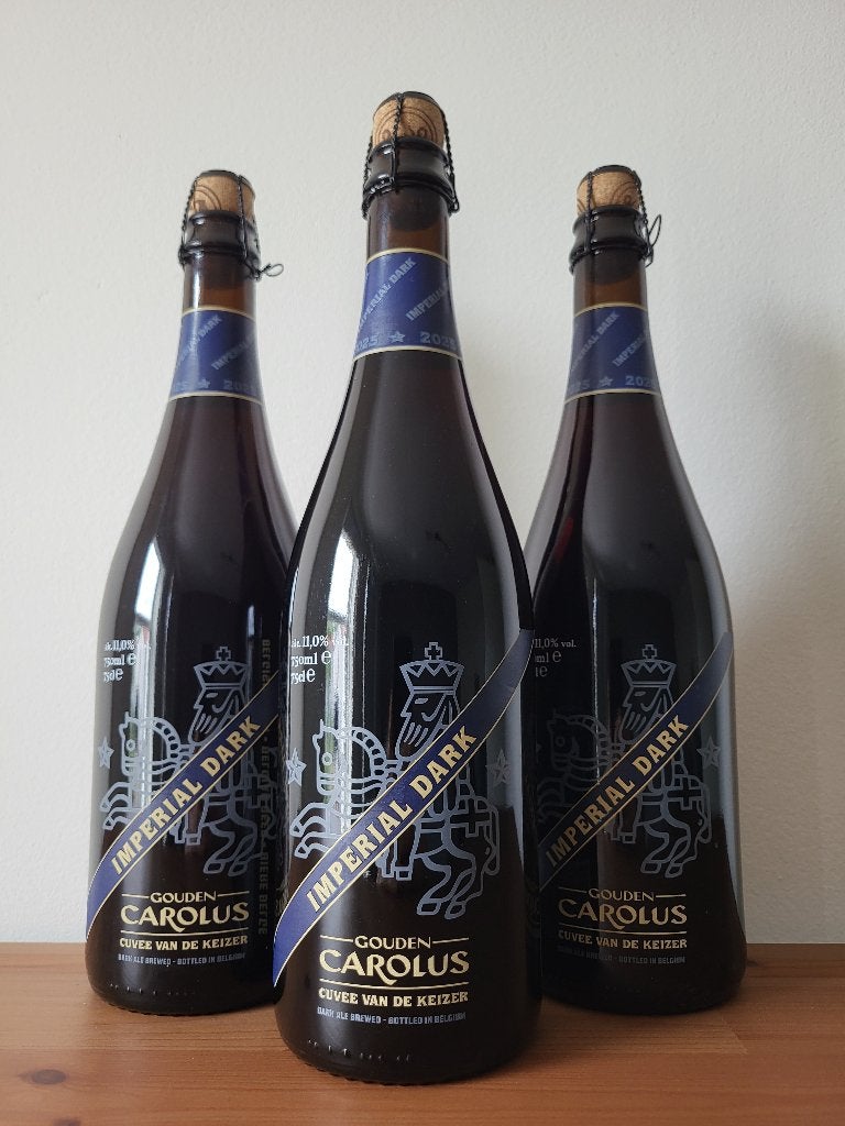 Gouden Carolus - Imperial Dark 2025 - 75cl - Speciaalbier, Verzamelen, Ophalen of Verzenden, Nieuw, Flesje(s), Overige merken