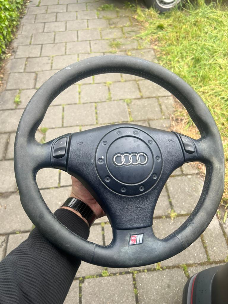 Audi (S) stuur met airbag ( A3,A4,A6,A8 ), Ophalen, Gebruikt, Audi