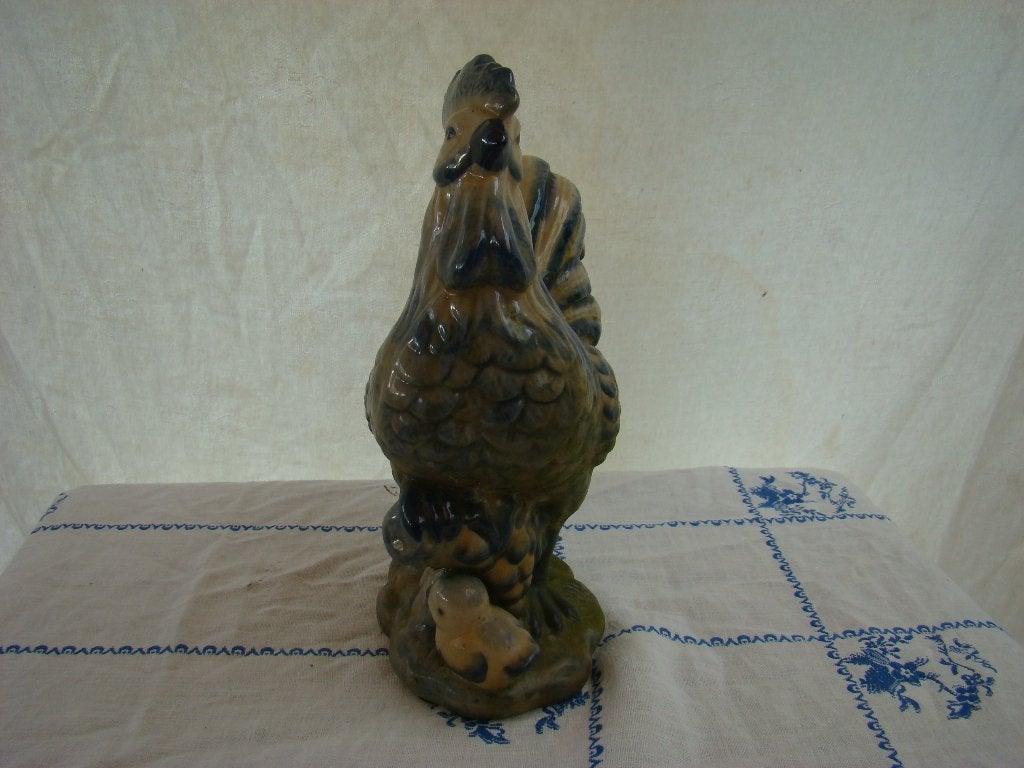 Haan / Kip  Aardenwerk, Verzamelen, Beelden en Beeldjes, Ophalen of Verzenden, Dier