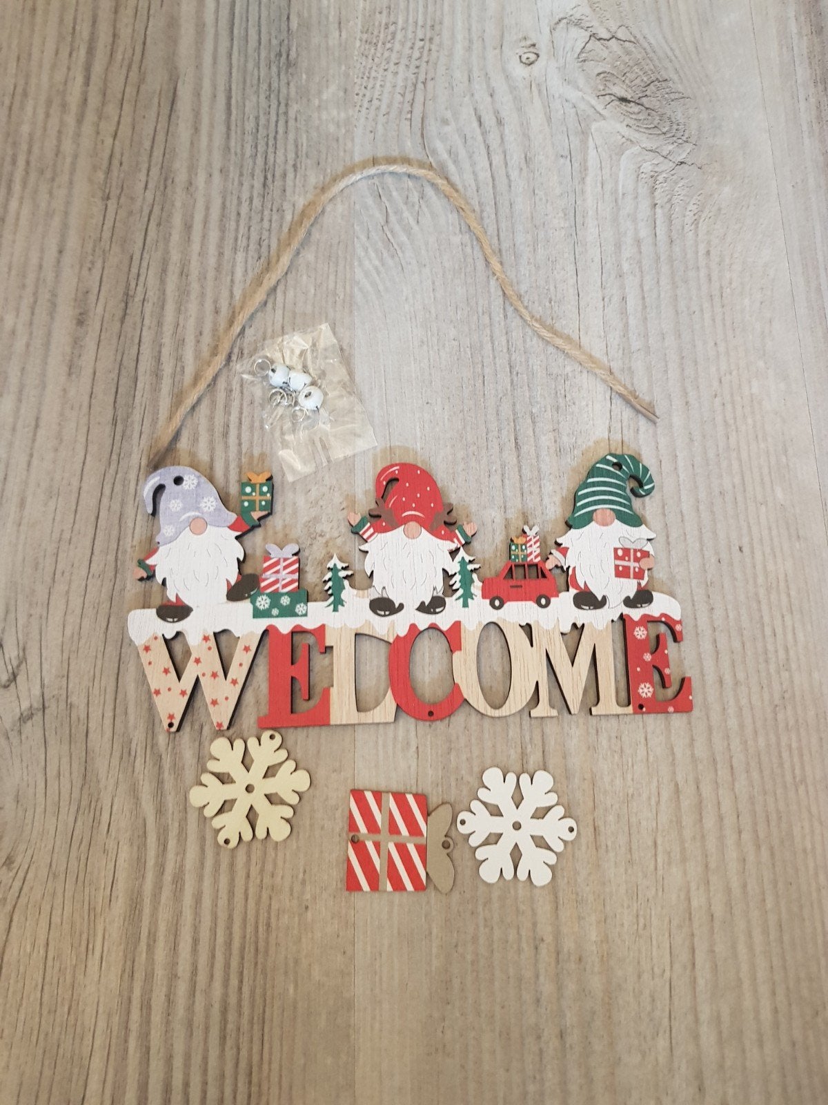 Kerst welcome hanger, Diversen, Kerst, Ophalen of Verzenden, Nieuw