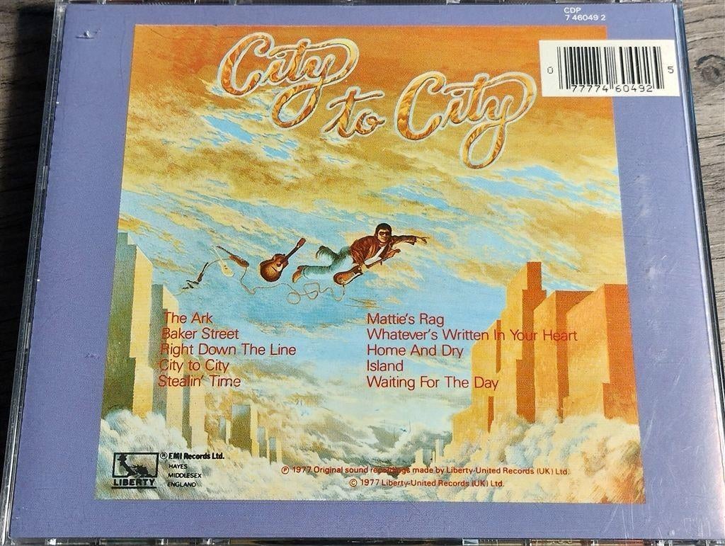 Gerry Rafferty - City To City, Cd's en Dvd's, Cd's | Pop, Ophalen of Verzenden, Zo goed als nieuw