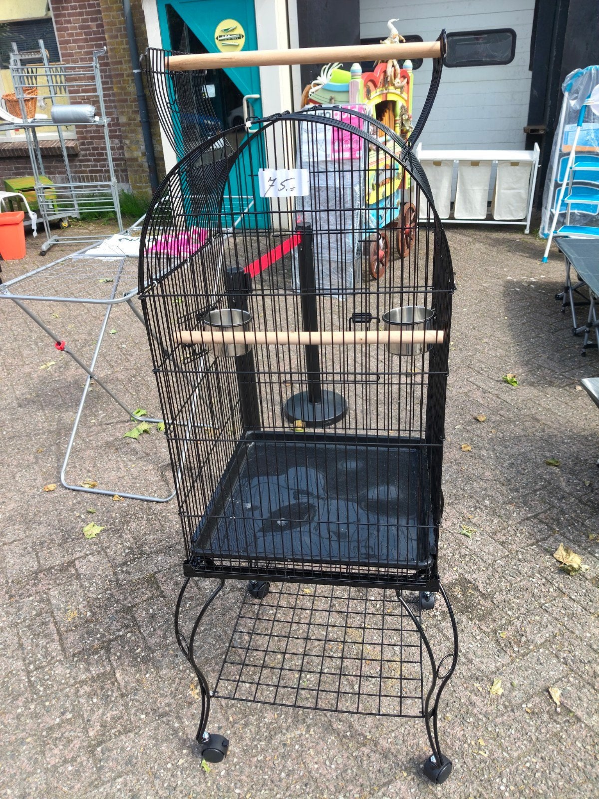 Aangeboden Nieuwe Vogelkooi, Dieren en Toebehoren, Vogels | Hokken en Kooien, Ophalen, Nieuw, Metaal, Vogelkooi