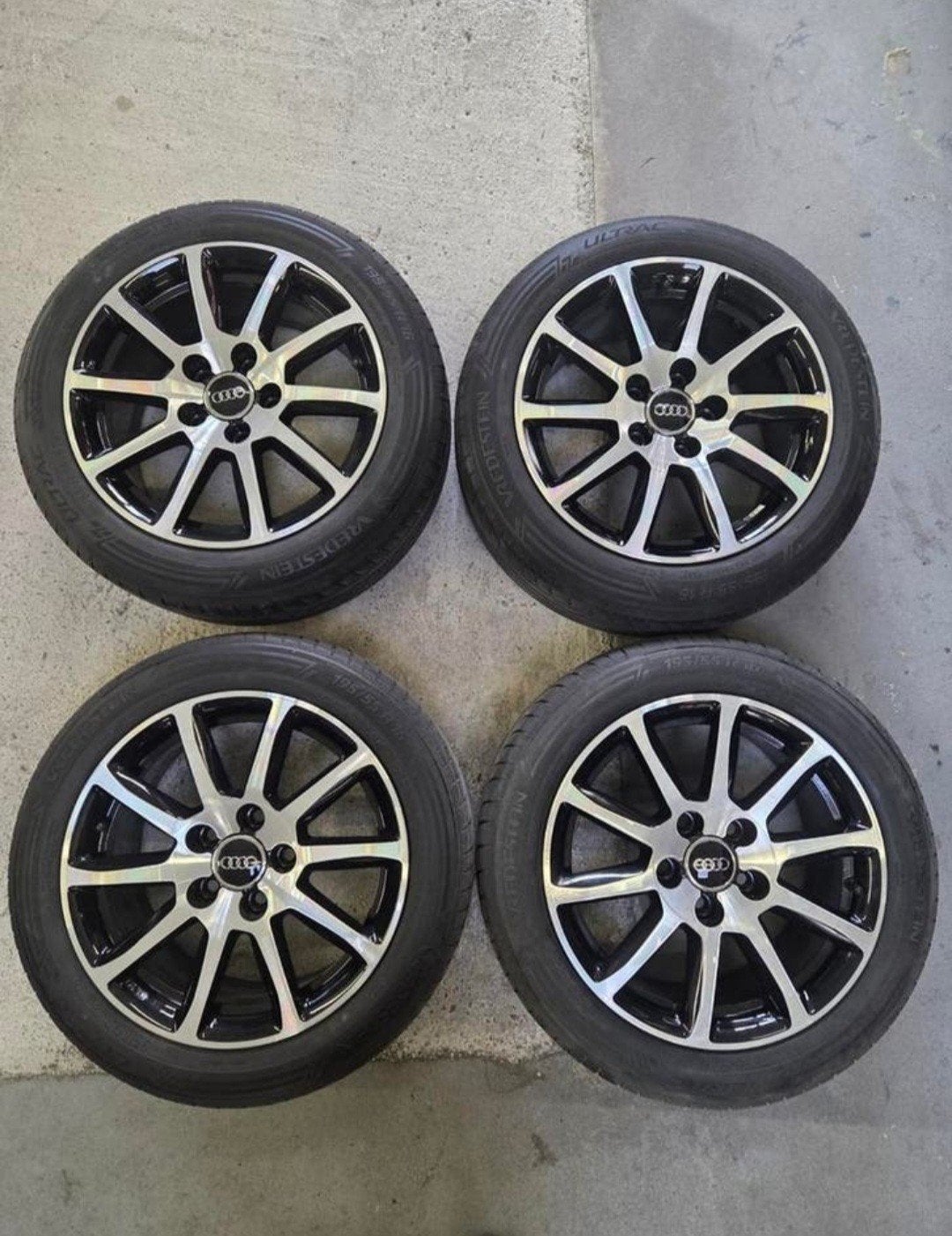Originele audi velgen, Ophalen, Gebruikt, 16 inch, Banden en Velgen